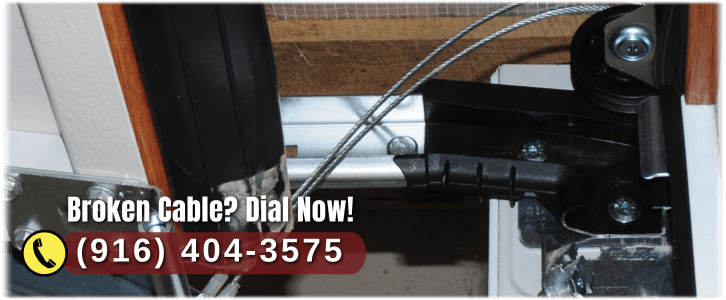 Garage Door Broken Cable Fair Oaks CA