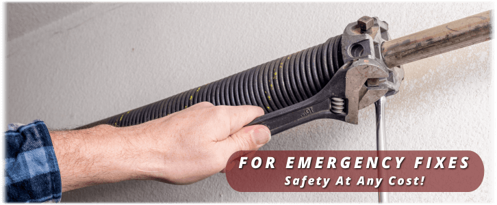 Broken Garage Door Spring Fair Oaks CA